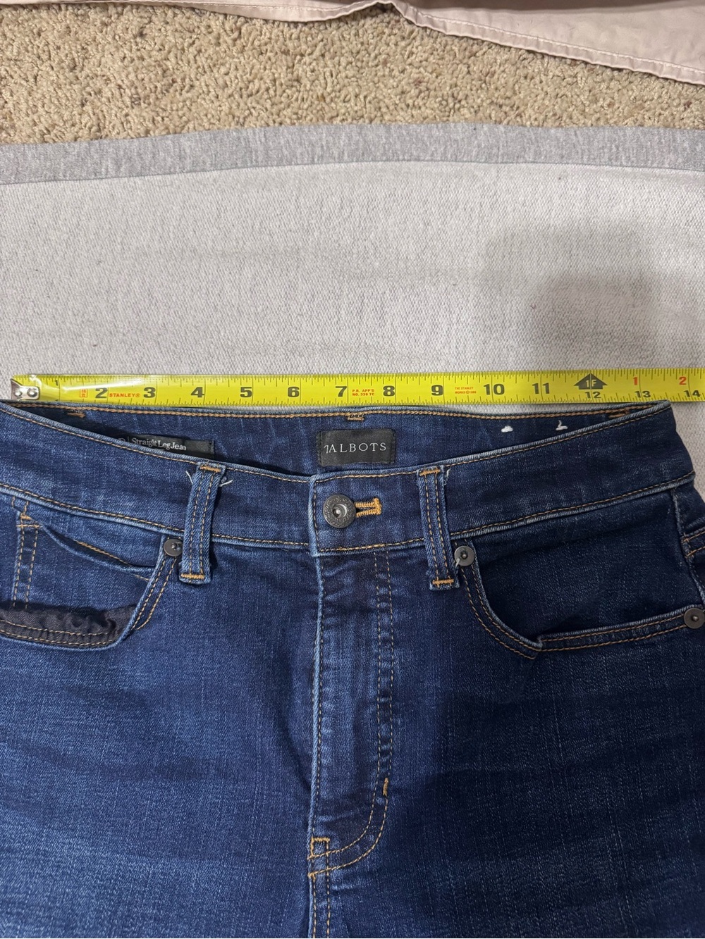 Talbots Women’s Indigo Straight Jeans